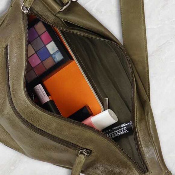 NEW Latico Leathers Black Hippie Sling Large - Picture 5 of 6